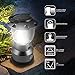 ENBRIGHTEN LED Camping/Emergency Lantern, USB Charging, Battery Powered, 800 Lumens, 750 Hour Runtime, Gun-Metal Gray, 41541