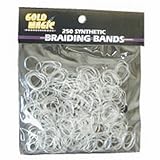Gold Magic Clear Elastic Braiding Bands - Various Quantity
