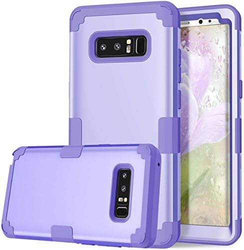 Note 8 Case,Samsung Galaxy Note 8 Phone Case HLHGR 3in1 Hybrid Heavy Duty Shockproof Hard PC Soft Silicone Combo Full-Body Protective Case Cover for Galaxy Note 8 2017 Release