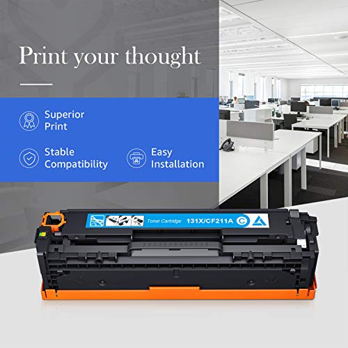 STAROVER Compatible Toner Replacement for HP 131X 131A CF210X CF210A for HP Laserjet M251nw M276nw,128A CE320A CP1525n CP1525nw CM1415fn CM1415fnw,125A CB540A CP1215 CP1215 CP115 CP115 515n CM. 1312 CM1312nfi (4PK)