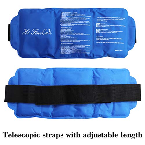 Pain Relief Flexible Ice Pack for Injuries Hot & Cold Therapy Reusable