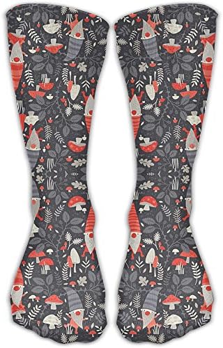 Nordic Gnomes Tube Socks For Women & Men - Graduated Athletic Fit For Running, Nurses, Flight Travel, Skiing & Maternity Pregnancy - Boost Stamina & Recovery