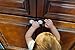 Cabinet Locks & Drawer Safety Latches by The Hamptons Baby | Use for Baby-proofing your cabinets, drawers, refrigerator or dishwasher | Adhesive installation, Tools Not Required | 4 Large clear straps