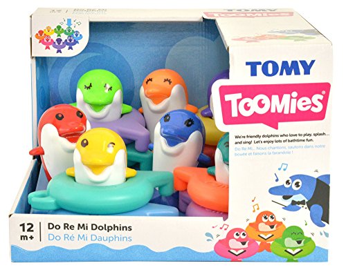 Tomy Bath Do Rae Mi Dolphins