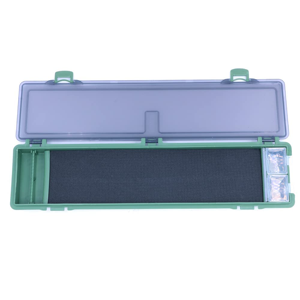 ANCLLO Foldable Fishing Subline Box Portable Subline Lines Fishing Hook Storage Case Container Organizer Holder Box Fishing Tackle Tool Storage Kit