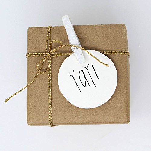 Just Artifacts Eco Metallic Bakers Twine 55yd 11 Ply Solid Gold - Decorative Bakers Twine for DIY Crafts and Gift Wrapping