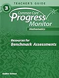 Paperback Common Core Progress Monitor Math Grade 3 Teacher's Edition Book