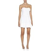 Forever 21 Womens Strapless Eyelet Corset Mini Dress