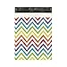 10x13 (100) Rainbow Chevron Designer Poly Mailers Shipping Envelopes Premium Printed Bags