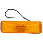 Grote 45093 Rectangular Clearance Marker Light - Kit (46742 + 43850), Amber