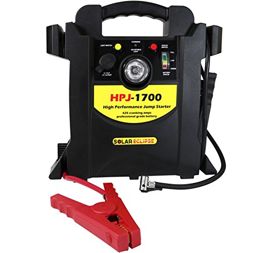 Solar Eclipse SE_JUMP_AIR 1,700 Peak Amp Jump Starter with Air