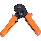 Signstek Crimper Plier HSC8 6-6 Self-adjustable Wire Cable Crimper Crimping Tools Used for 0.25-6.0mm2 Cable End-sleeves