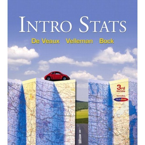 INTRO STATS-W/DVD >INSTRS.ED< 0321503813 Book Cover