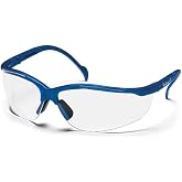 Pyramex Venture II Safety Eyewear, Indoor/Outdoor Mirror Anti-Fog Lens