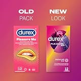 Durex Pleasure Me Condoms Ribbed & Dotted Regular 12s view 2