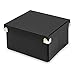 Samsill PNS02LSBK Pop n' Store Decorative Storage Box With Lid