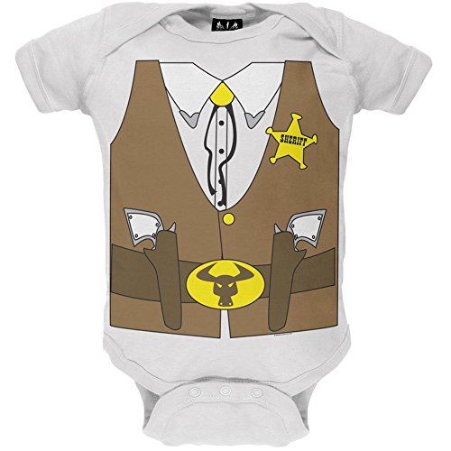 Sheriff Costume Baby One Piece
