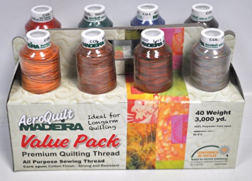 Madeira Aeroquilt 8 Cone Variegated Value Pack 9131BVP