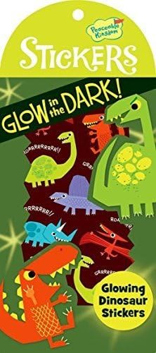 Peaceable Kingdom Glow in The Dark Dinosaur Stickers