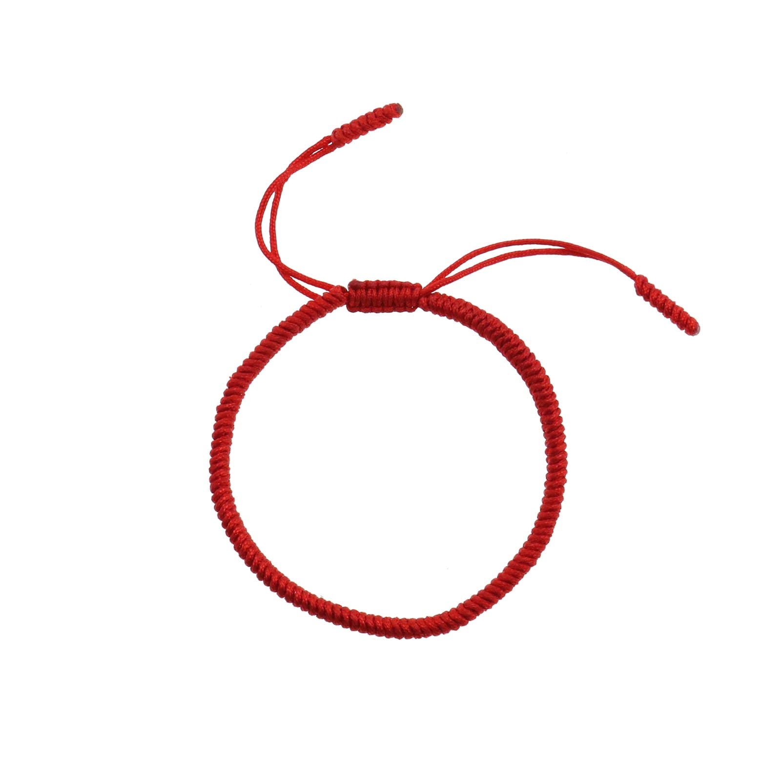 EMSea Red Braided Bracelets Handmade Bracelet Waterproof Rope Bracelet Adjustable 16.5-25cm Buddhist Wrist Cord for Women Men Handcrafted Jewelry Party Accessories