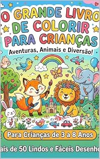 Livro Meu livro mágico de colorir : Animais, Aventura e Diversão!