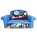 Marshmallow Furniture - Children's 2 in 1 Flip Open Foam Sofa, Thomas Flip Open Sofa