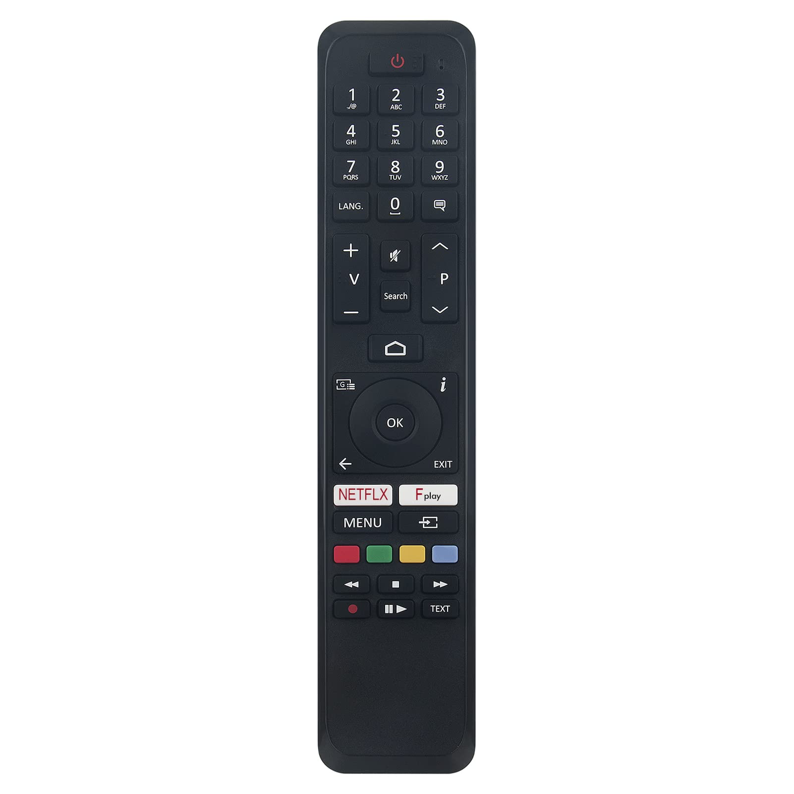 VINABTY CT-8555 Replacement Remote Compatible with Toshiba Hitachi Smart TV 43UA20 43UA2B 43UA3A 43UA4B 43UA6B 49UA20 49UA2B 49UA3A 49UA4B 49UA6B 50UA20 50UA2B 50UA3A 50UA4B 50UA6B 55UA20 55UA2B