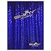 ShiDianYi 4FTX6FT-Royal Blue-Sequin Photo Backdrop, Wedding Photo Booth,Photography Background (Royal Blue)