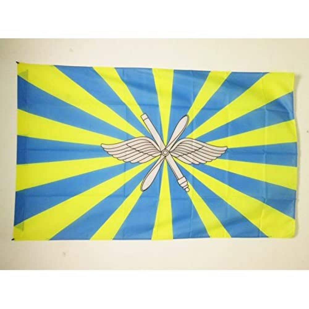 AZ FLAG - Russian Air Force Flag - 2x3 Ft - Russia military Banner with Sleeve - 100% Polyester - Fade Resistant - Vivid Colors - 2' x 3' Feet - 90x60 Cm
