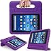 AVAWO Kids Case for Fire 7 2017 & 2019 - Light Weight Shock Proof Handle Kid-Proof Case for Fire 7 inch Display Tablet (7th Generation / 9th Generation - 2017/2019 Release), Purple