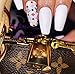 JoyKott 3D Luxury Premium lv Desing Brand Nail Art Stickers