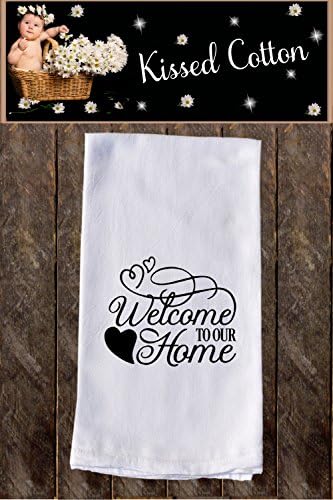 Welcome to you home Funny Dish Towels , Funny Tea Towels , Flour Sack Towel Kitchen Decore, Custom, Tea Towel, Kitchen Gift Dishcloth , Dishtowel Dish Towel {KC000137}