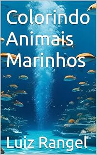 Livro Colorindo Animais Marinhos