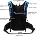 15L Insulated Hydration Backpack Pack with 2L Water Bladder Lightweight Hiking Backpack Bag for Women Men Daypack for Hiking Running Festival Camping Biking (Blue)