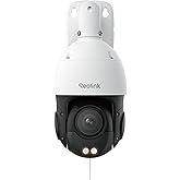REOLINK RLC-823S2 Smart 4K/8MP UHD PTZ Security Camera with Cutting-Edge 16X Optical Zoom and 3D Zoom, Color Night Vision with Spotlights, Person/Vehicle/Animal Detection, 2 Way Talk, 24/7 Recording