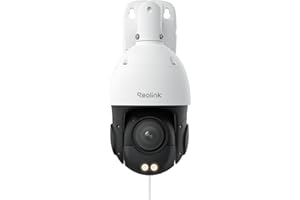 REOLINK RLC-823S2 Smart 4K/8MP UHD PTZ Security Camera with Cutting-Edge 16X Optical Zoom and 3D Zoom, Color Night Vision with Spotlights, Person/Vehicle/Animal Detection, 2 Way Talk, 24/7 Recording