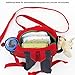 Toddler Backpack with Leash Never Lets Your Kids Get Away! Cute Child Safety Harness Bag for Pre-School! Keeps Essential Items Ready for Childcare! Great for Boys and Girls ! (Old Red)