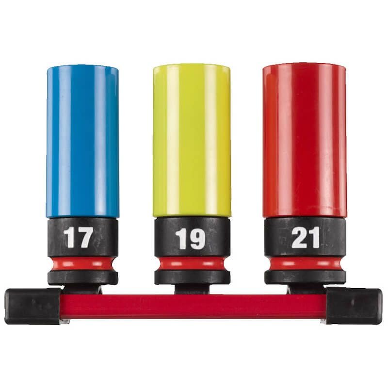 Unbekannt Milwaukee Shockwave Automotive Impact Socket Set, 3 Piece