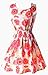 Womens Floral Pattern Mini Dress