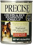 Precise 726071 12-Pack Canine Foundation Can Food for Pets, 13.2-Ounce