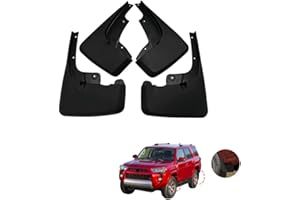 CUTIM Mud Flaps Splash Guards Compatible for 2010-2023 Toyota 4Runner Accessories, 4PCS Front & Rear Side