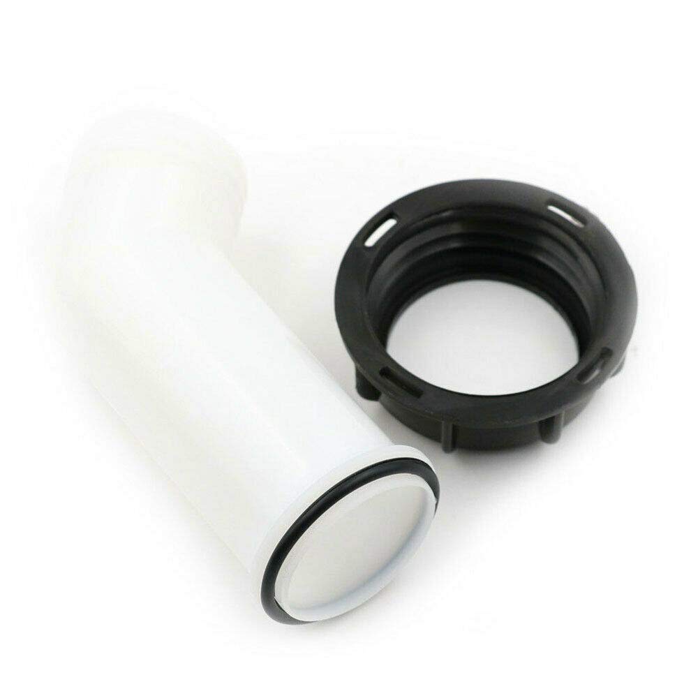 BE-TOOL 2'' IBC Water Tank Extension Spout，1000L IBC Tank Adapter Extension Drain Spout Hose Nozzle Tap Cap Thread New