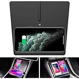 TAPTES Wireless Charger Model 3 2017 2018 2019 2020 Tesla Accessories Wireless Phone Charging Pad Car Interior Center Console