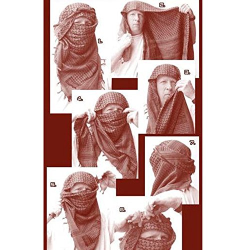 5 Military+Shemagh+Tactical+Desert+Keffiyeh