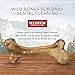 Blue Buffalo Wilderness Wild Bones Grain-Free Dental Chews Dog Treats, Medium, 10-oz Bag