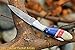 DKC Knives Sale (28 6/18) DKC-58-LJ-CL-DS Little Jay Classic Damascus Folding Pocket Knife Bone Handle 4
