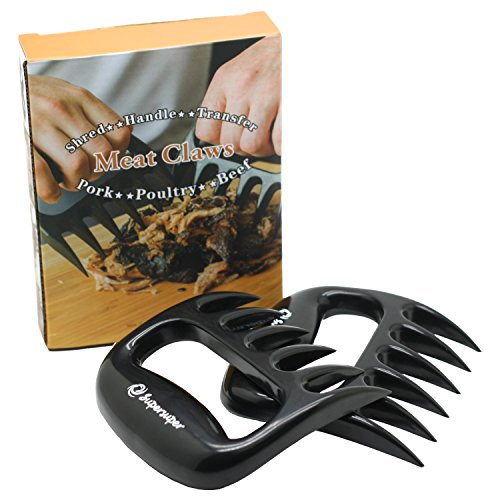 supersuper Meat Claws Pulled Pork Shredder Claws,Barbecue Meat Claw,Shredding Handling & Carving