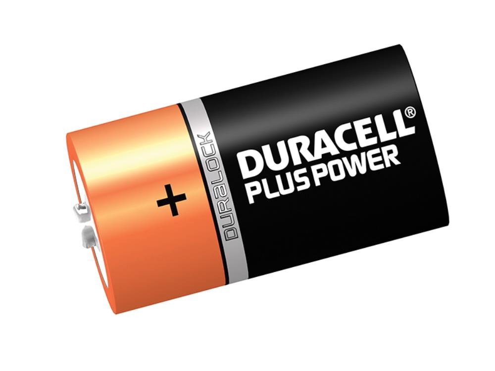 BATTERY, PLUS POWER, C 2PK, DURALOCK 5000394019089 By DURACELL