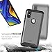 Xiaomi Mi Mix 3 Case, TUDIA Slim-Fit Heavy Duty [Merge] Extreme Protection/Rugged but Slim Dual Layer Case for Xiaomi Mi Mix 3 (Metallic Slate)