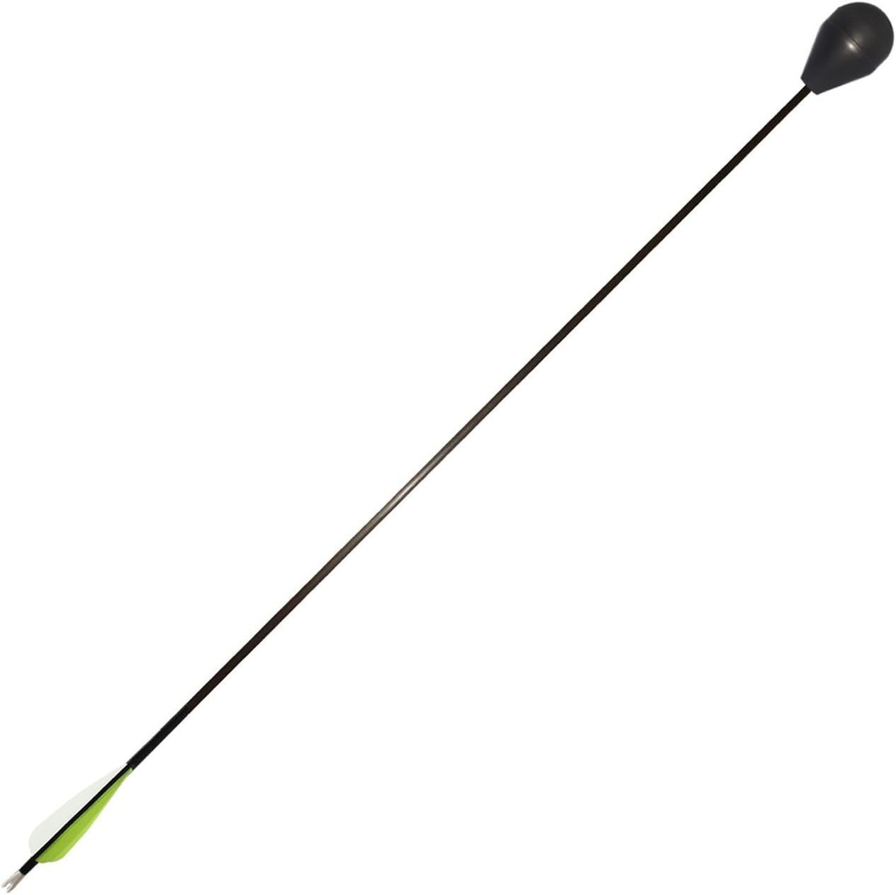 WOARCHERY Round Foam Tip Safe Combat Archery LARP Arrow (Pack of 6) (34): Sports & Outdoors